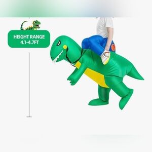 Kids Inflatable Dinosaur Costume